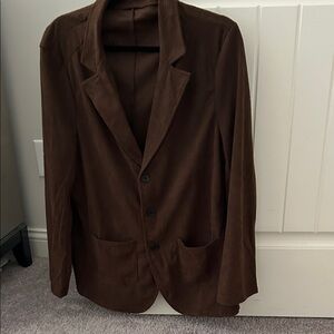 Brown Corduroy Blazer - Men